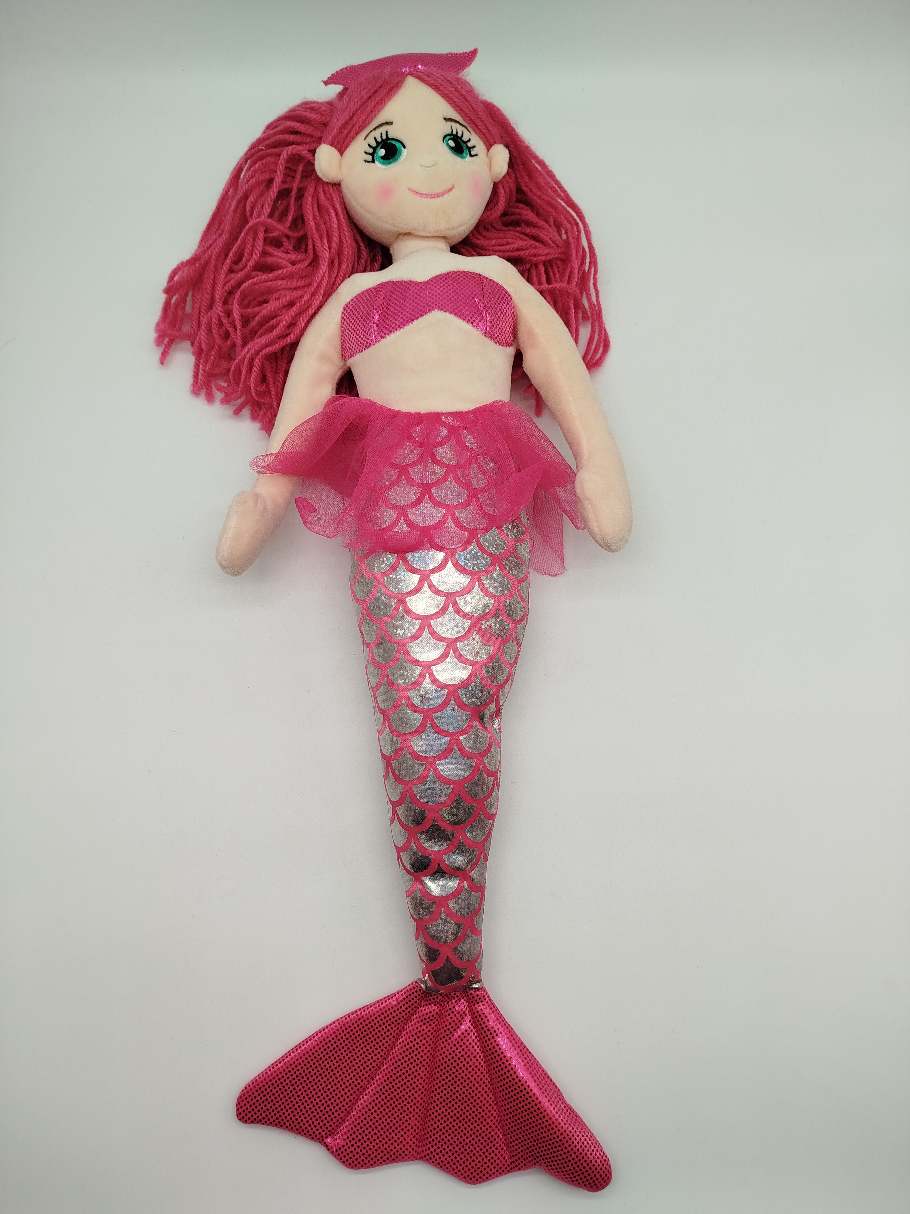 KuschelFreund Plüschpuppe Meerjungfrau ca. 50 cm lang